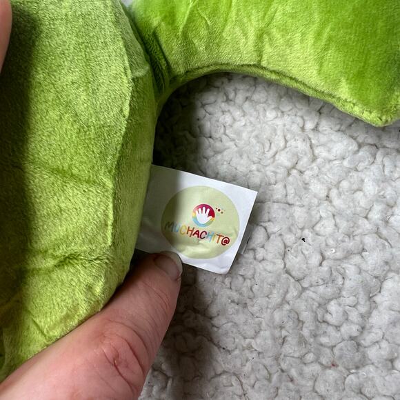 Weighted Dinosaur Plushie Pillow, Green, 16 Inch - Picture 5 of 7